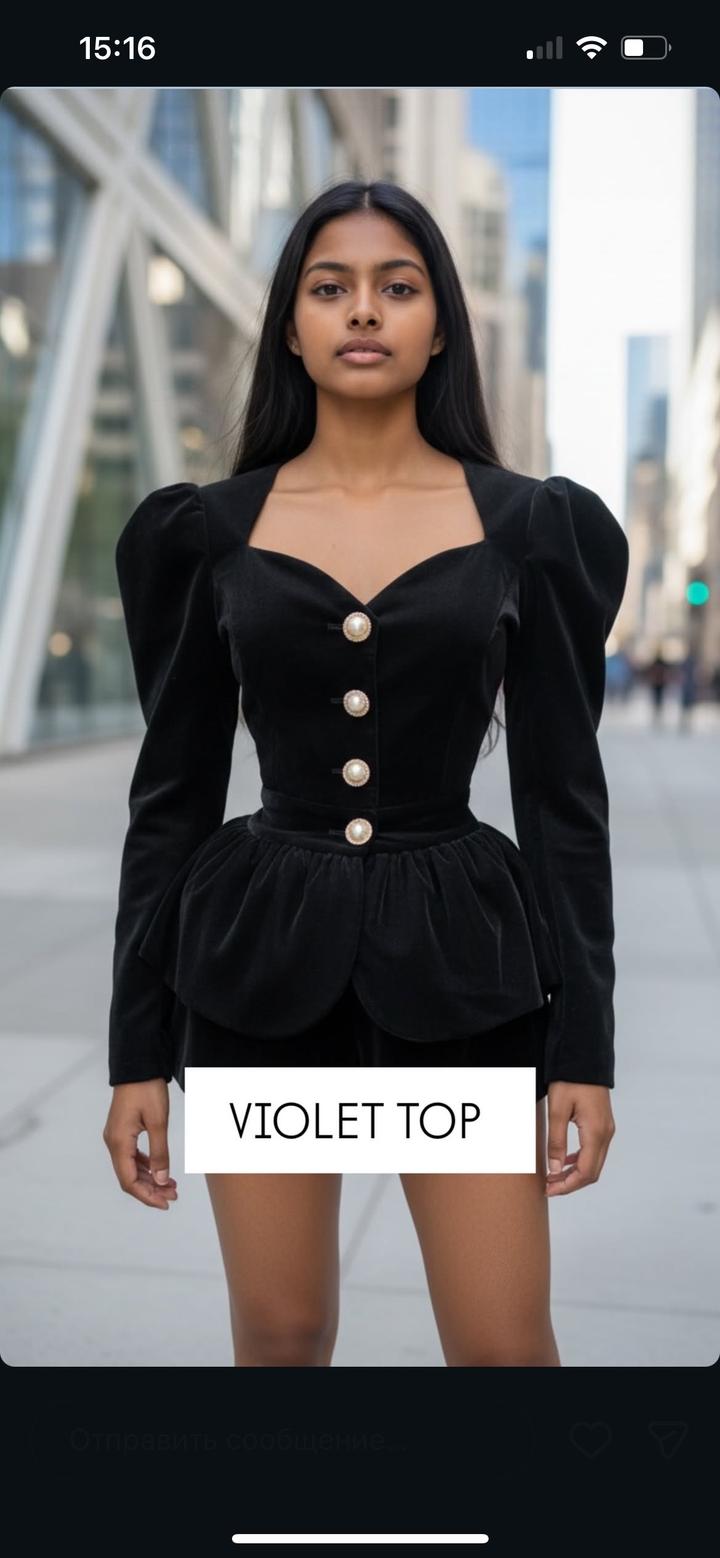 Violet top ice collection