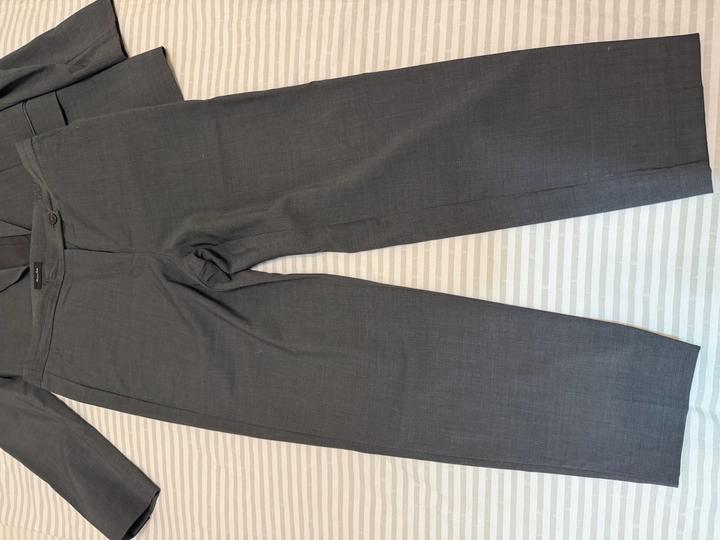 Серый костюм Massimo Dutty