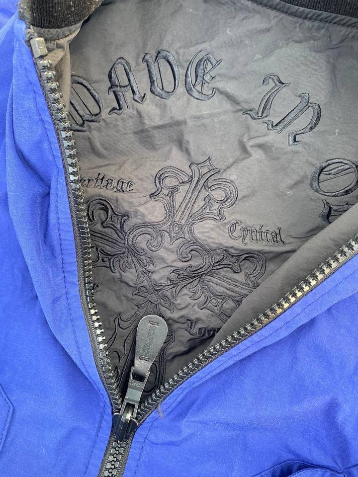 reversible bomber jacket