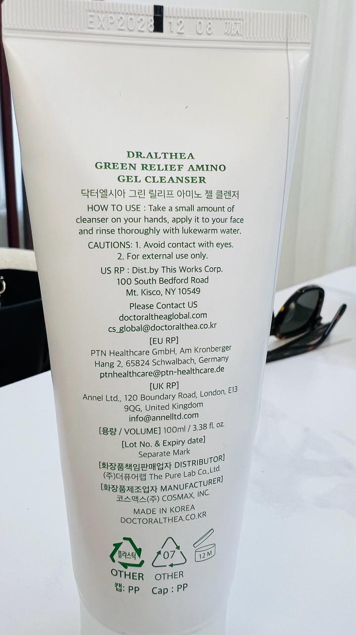 Гель пенка Dr. Althea