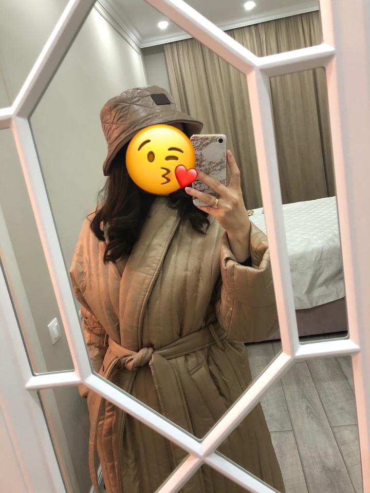 Зимнее пальто от казахстанского дизайнера