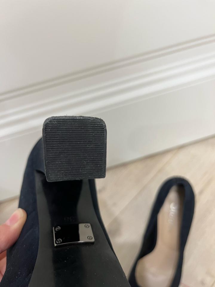 Туфли натуральная замша