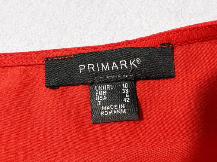 Блуза M 46 размер блузка коралловая рубашка рукав 3/4