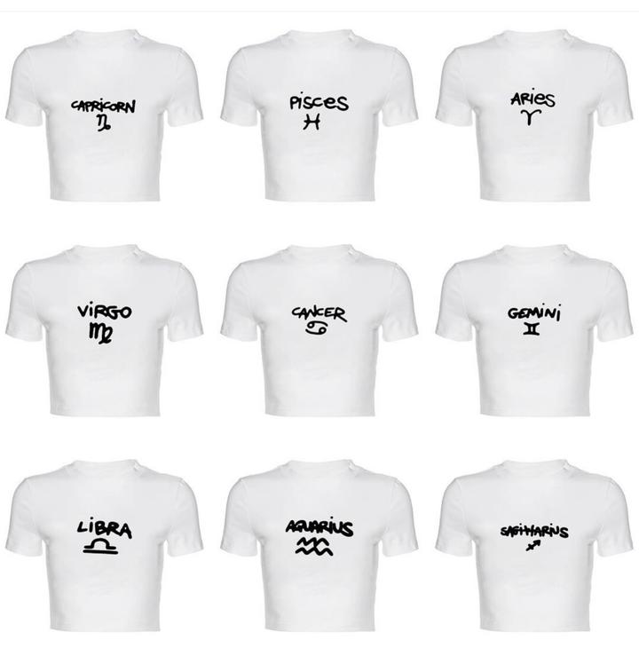 Топ со знаком зодиака