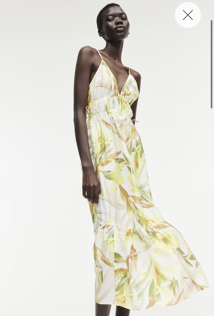 Платье H&M с принтом