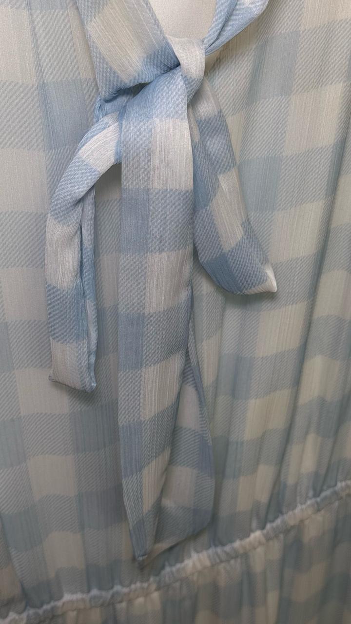 Летнее платье в клетку Ralph Lauren