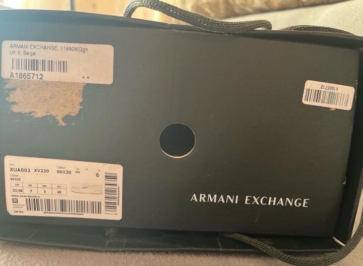 Лоферы Armani Exchange 39-39,5 (251мм)