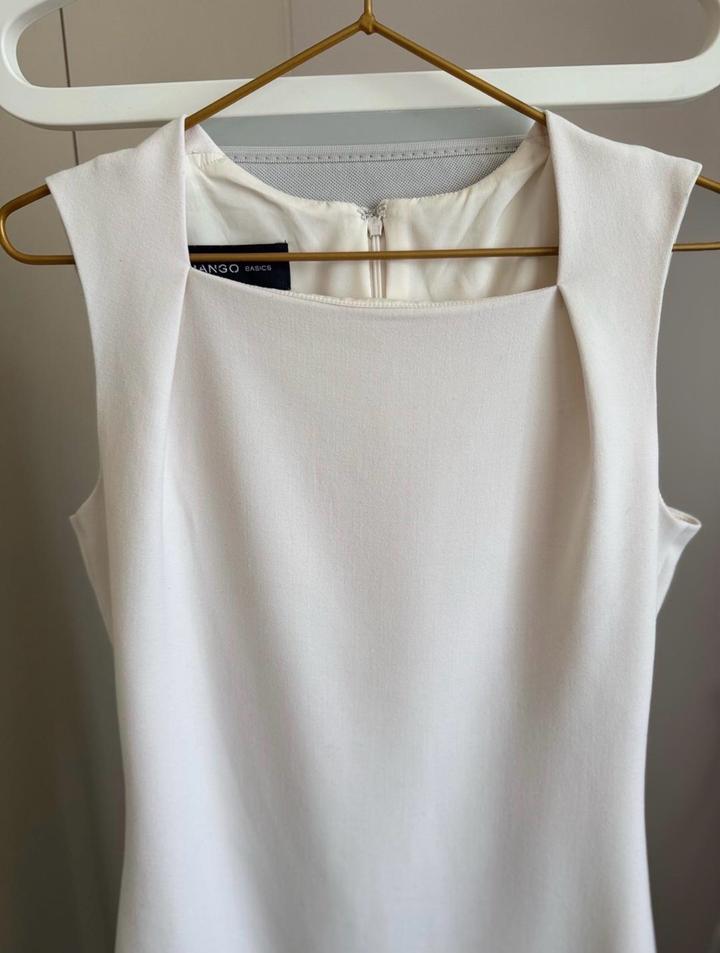 Платье Mango | Молочный цвет | S