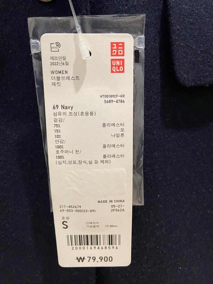 Пиджак Uniqlo