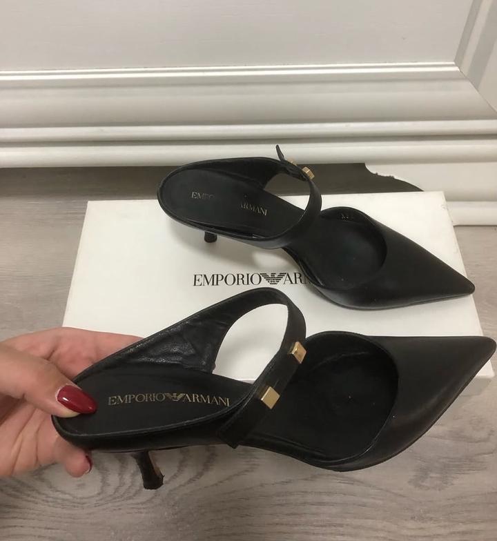 Туфли-мюли Emporio Armani