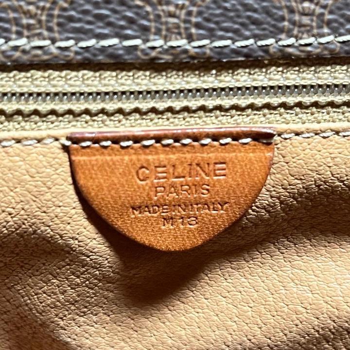Винтажная Celine Macadam Flap Shoulder Bag