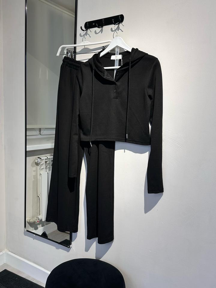 Костюм двойка укороченный хлопок