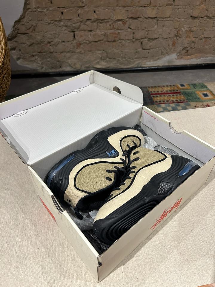 Stussy x Nike Air Penny II High-Top Sneakers