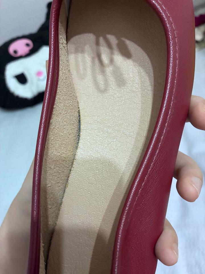 Кожаные балетки