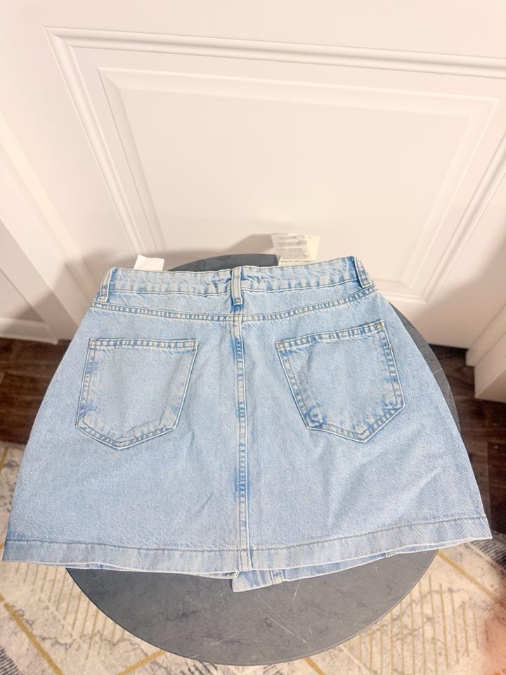 Джинсовая мини-юбка. (Турция)