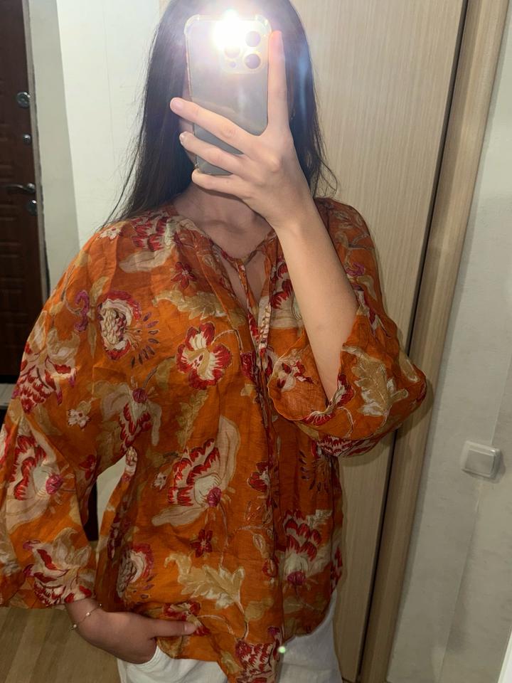 Блузка в стиле бохо ZARA