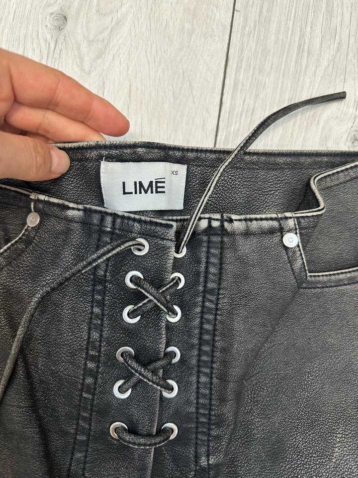 Брюки из эко кожи Lime