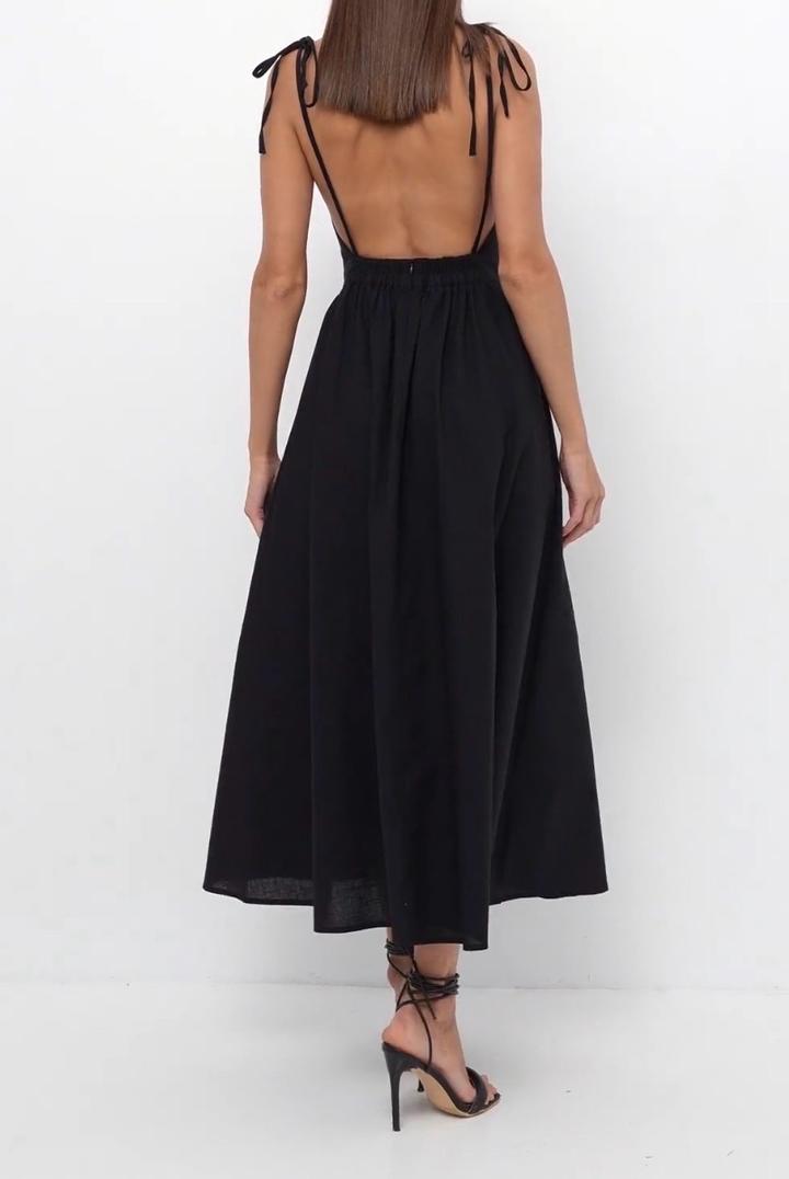 Платье - сарафан лён 🌿