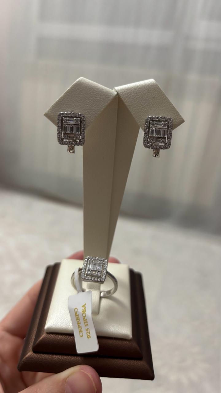 Серебряный набор от Pandora проба 925