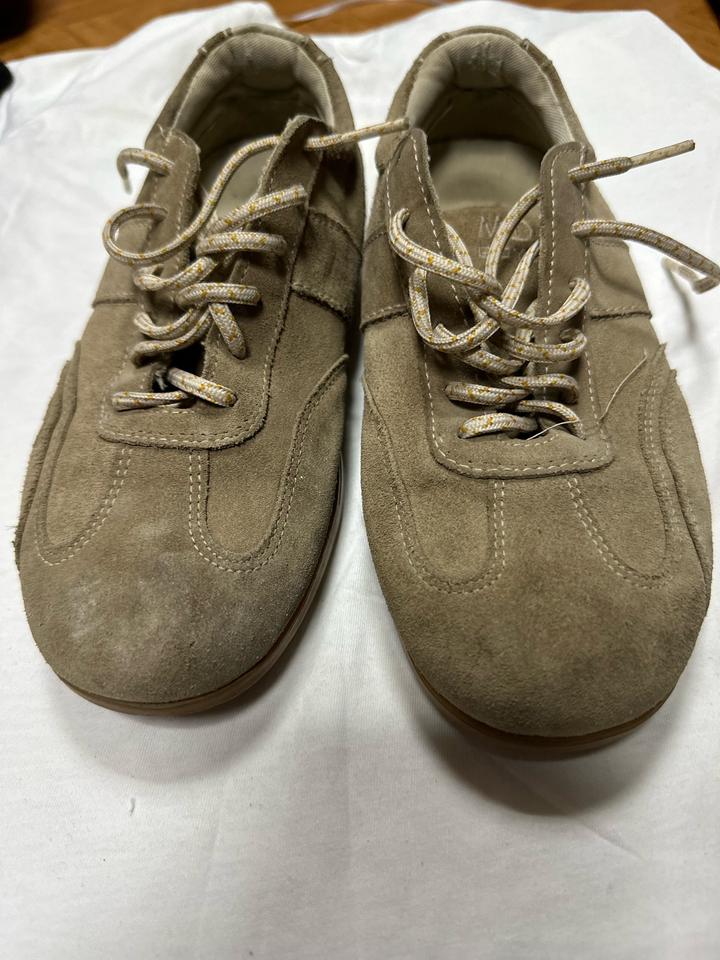 Замшевые кеды Massimo Dutti