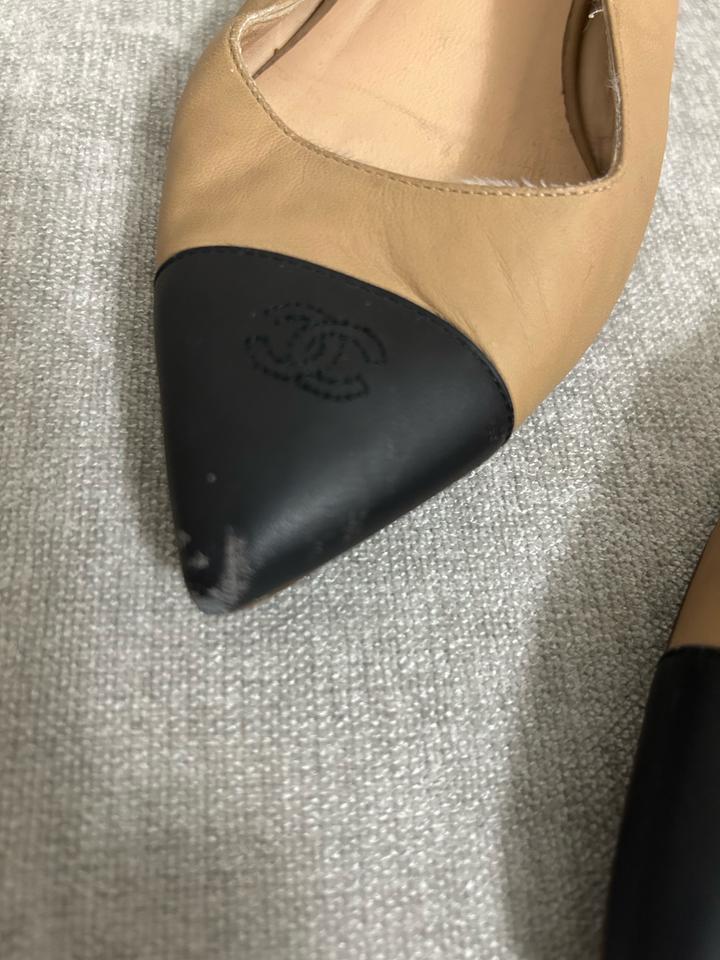 Босоножки на танкетке Chanel