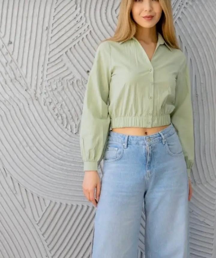 Укороченная рубашка