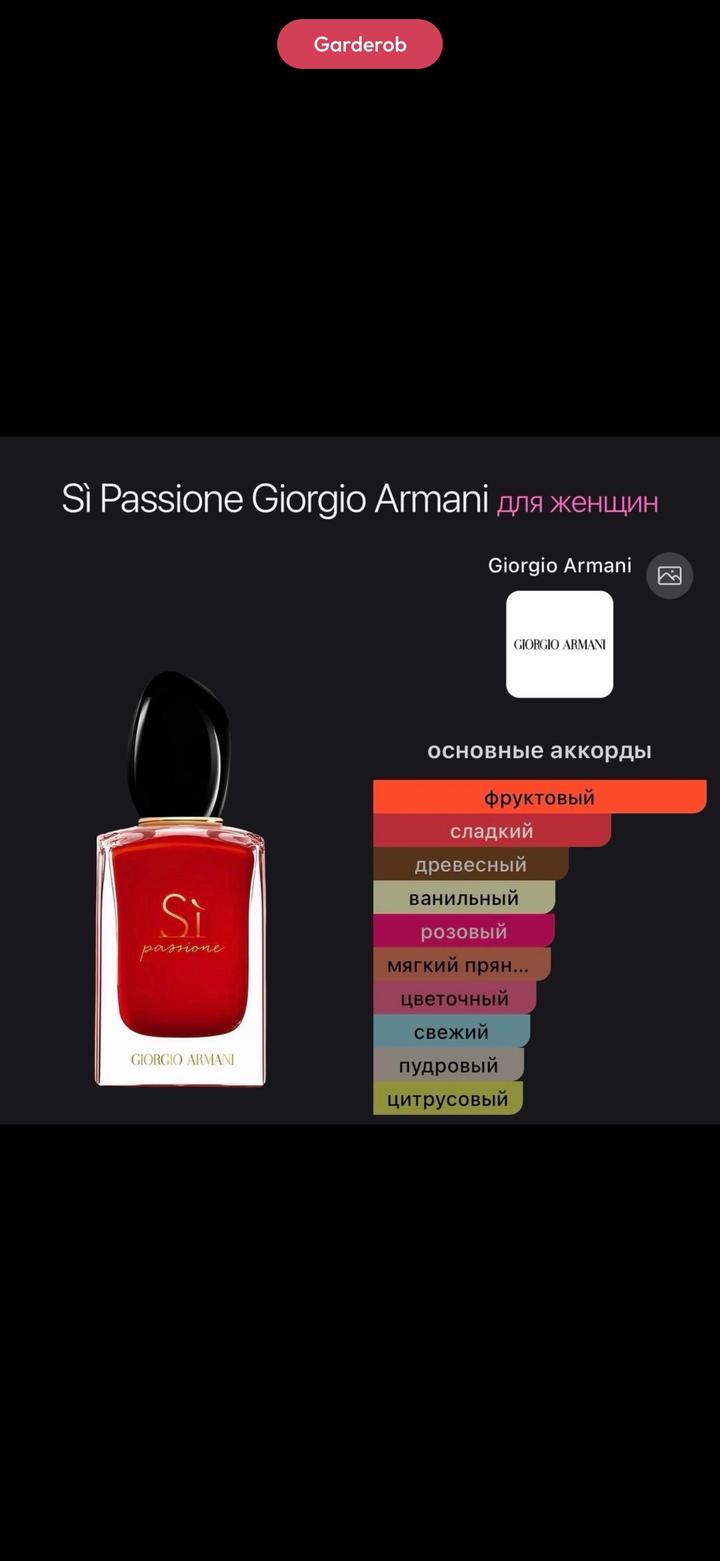 Armani Sì passione 7мл