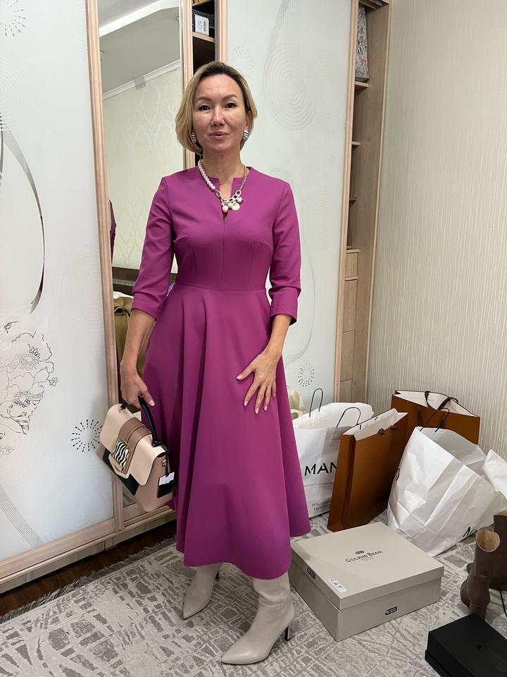 Hey babe платье фукси