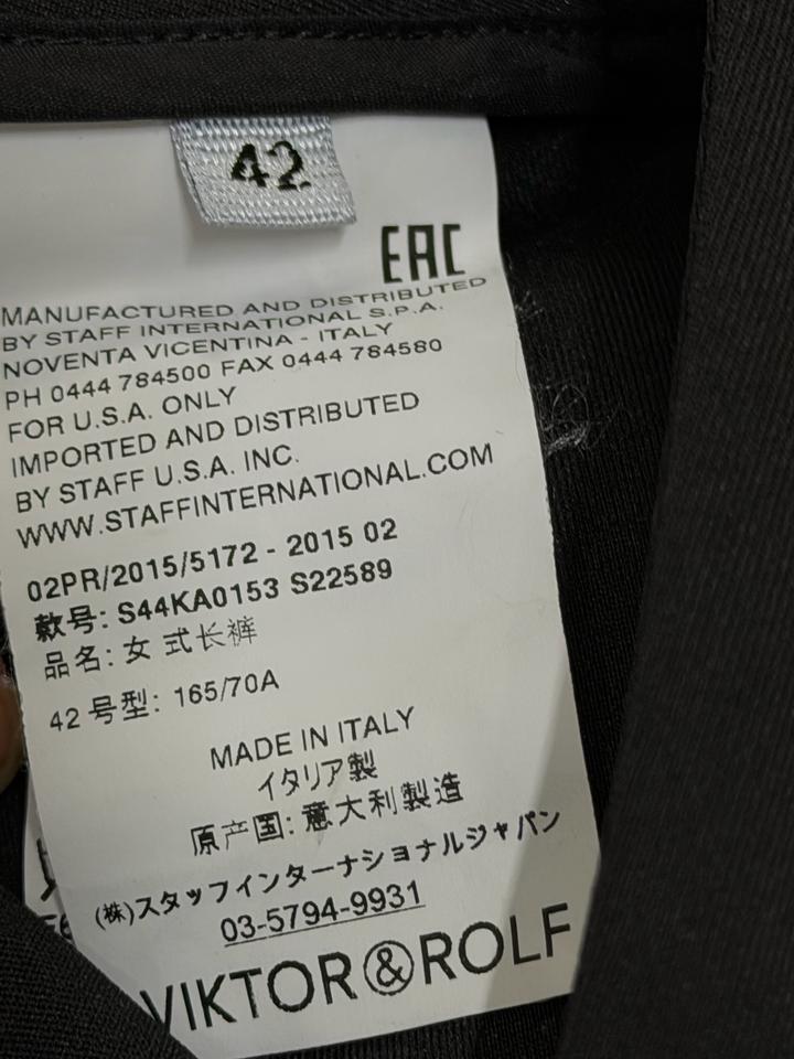 брюки Viktor & Rolf (Made in Italy)