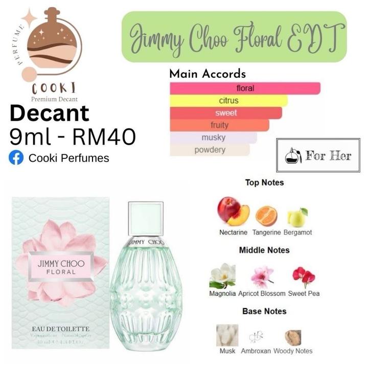 Jimmy Choo floral perfume