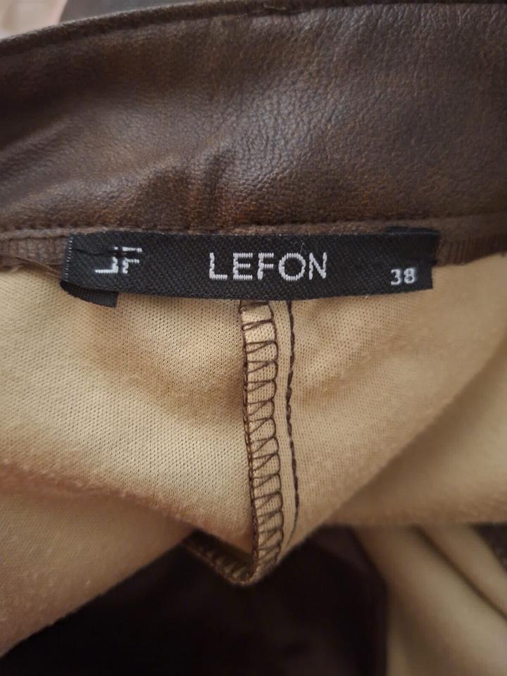 юбка Lefon искусств кожа