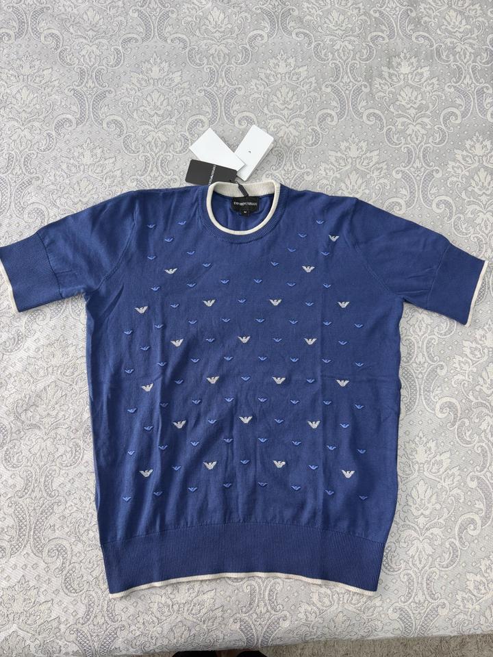 Трикотажное поло Emporio Armani