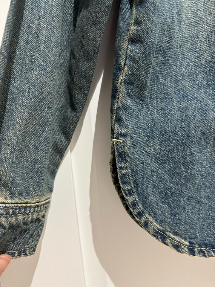 Джинсовая рубашка Pull&Bear