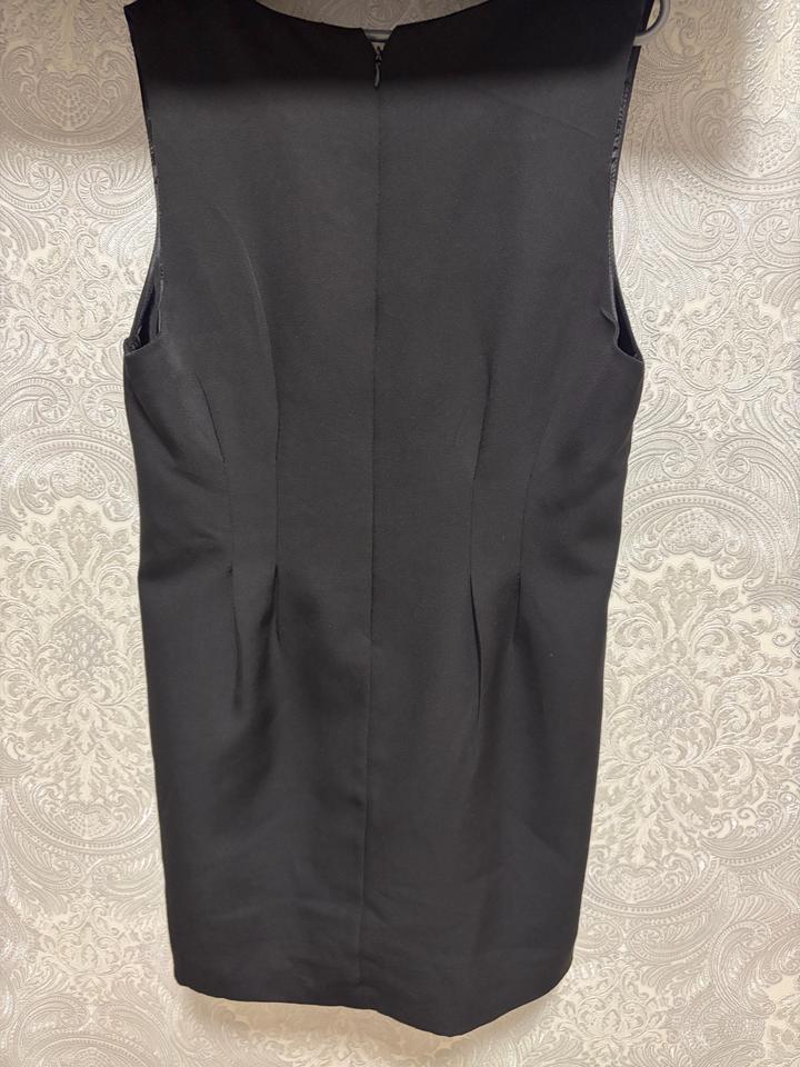 Чёрное платье-сарафан