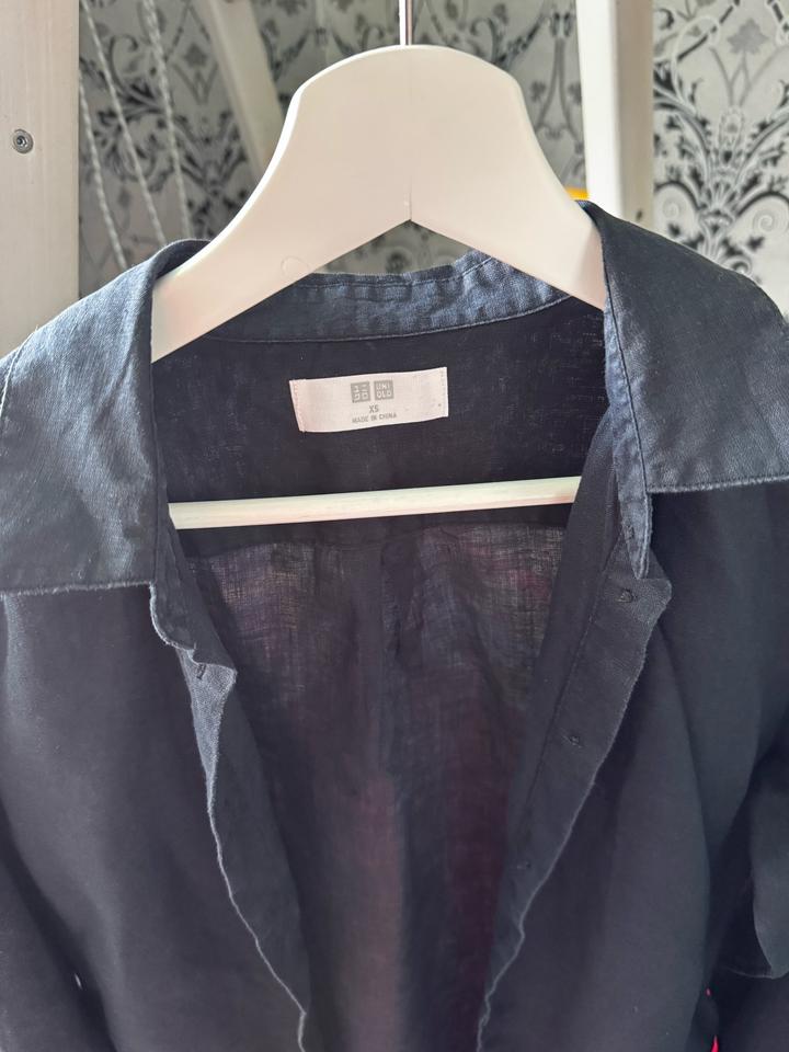 Рубашка Uniqlo лен