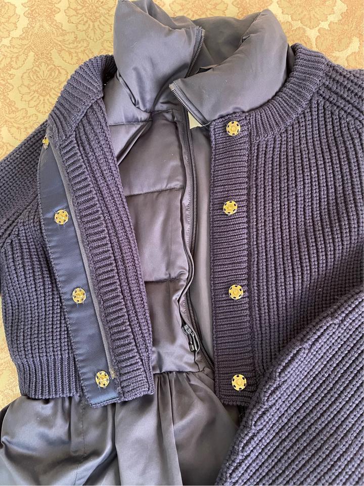 Демискзонная куртка от Elizabeth franchi 2:1 ( безрукавка и кардиган )