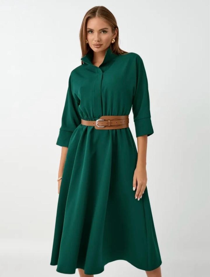 Платье рубашка офисное