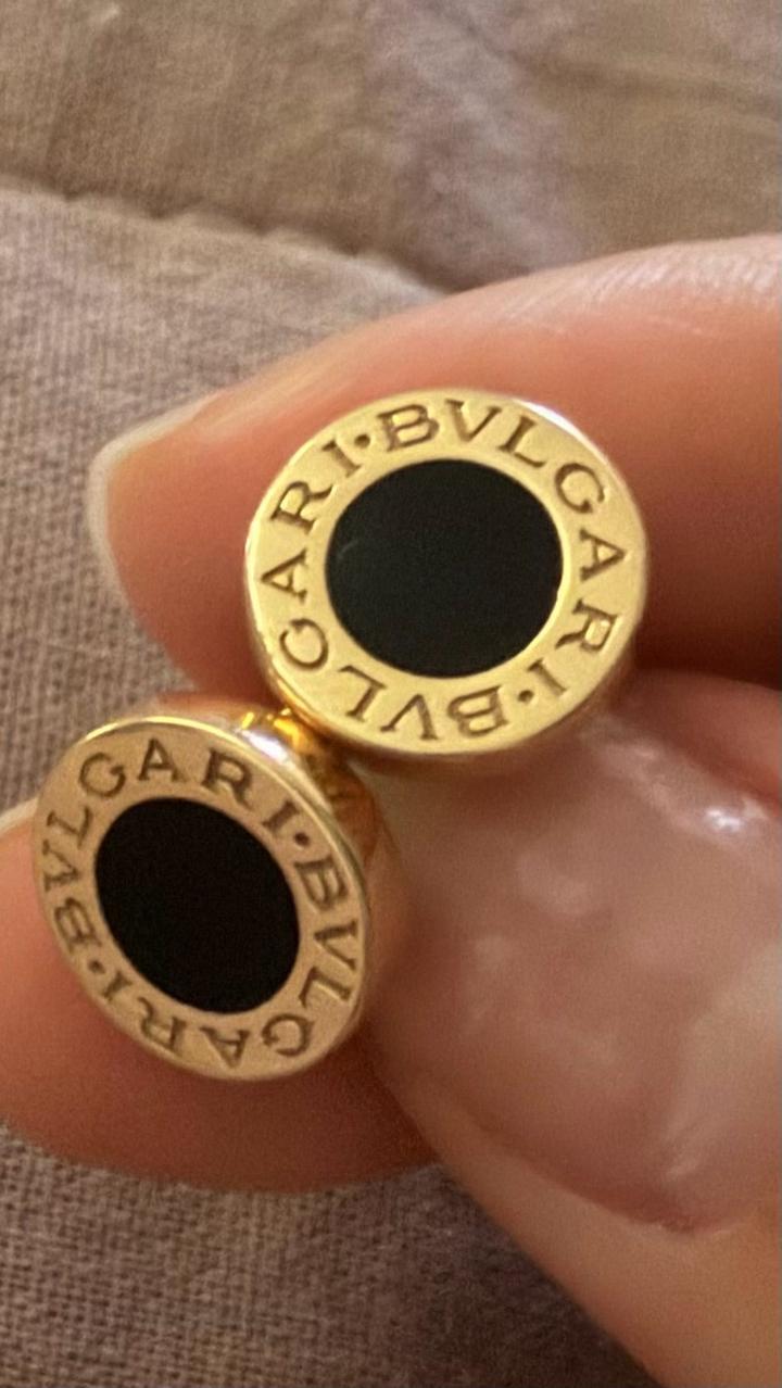 Пусеты под Bvlgari. Производство Россия. Золото 585