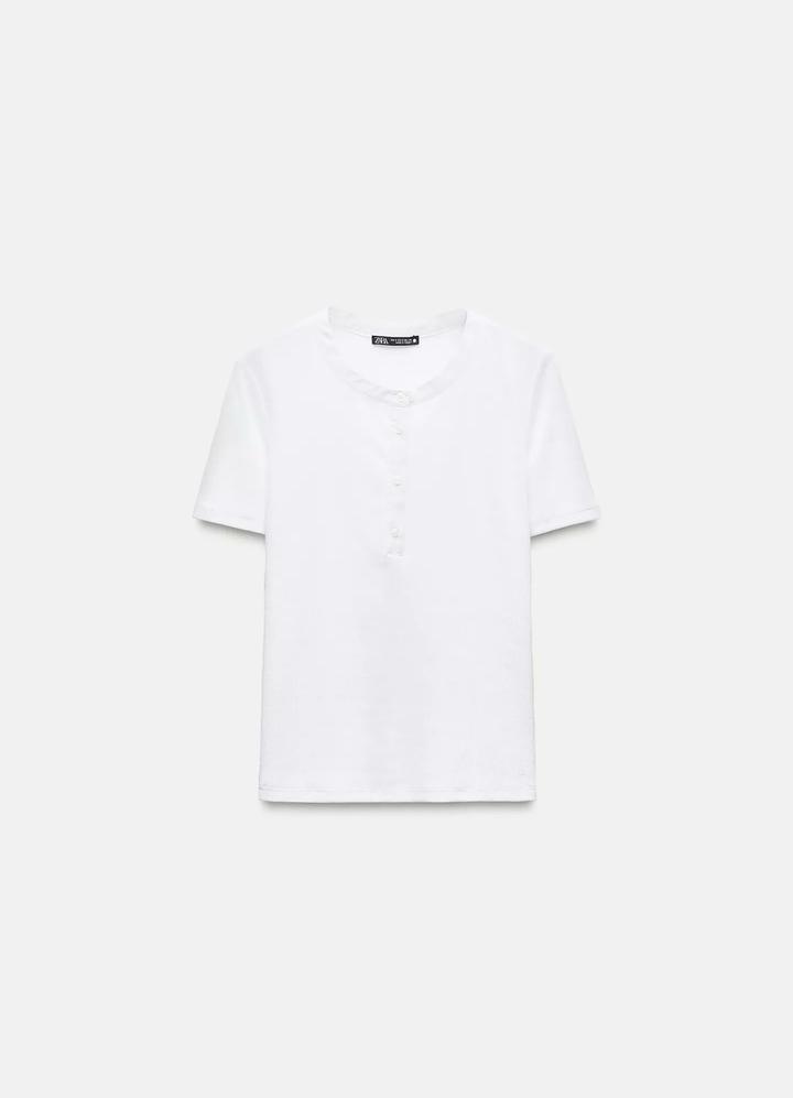 Zara футболка женская