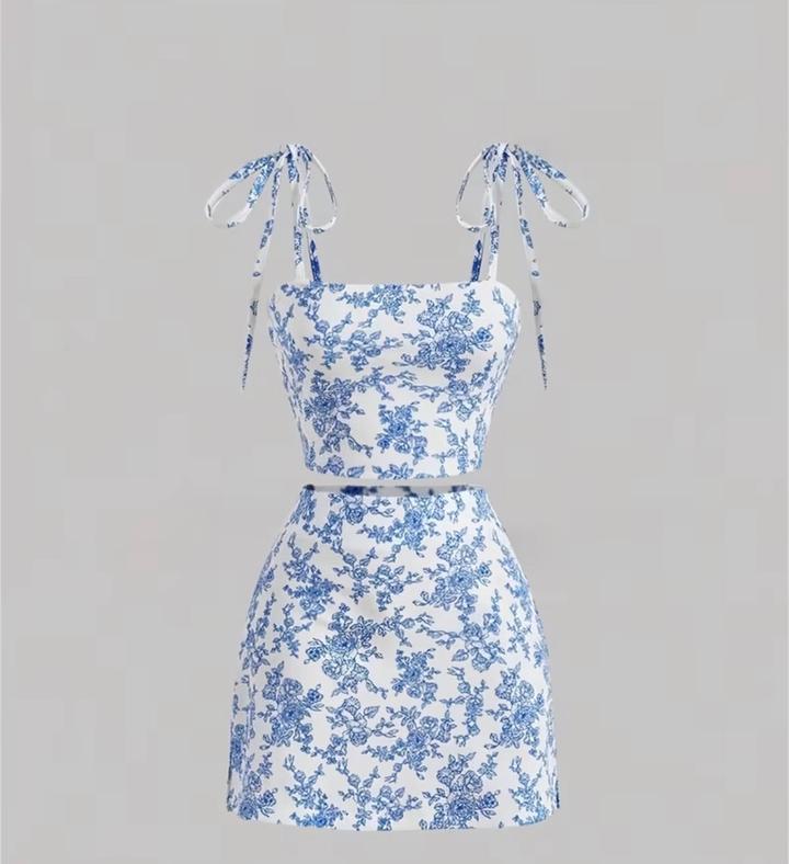 Костюм двойка на лето shein soft girl aesthetic