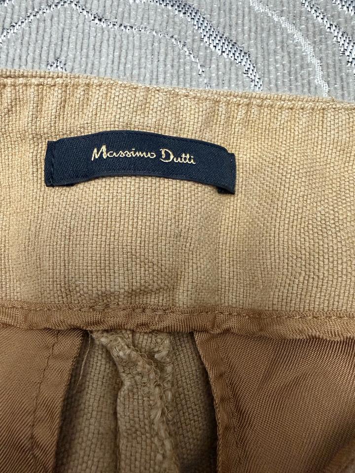 Брюки лен Massimo Dutti