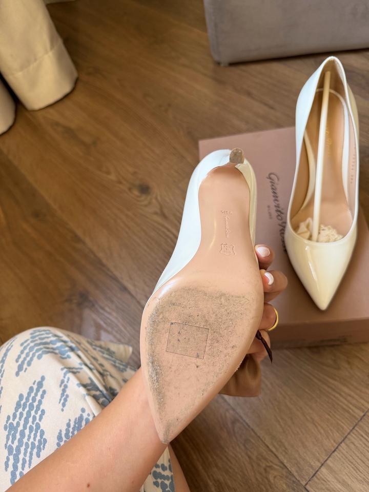 Gianvito Rossi туфли белые