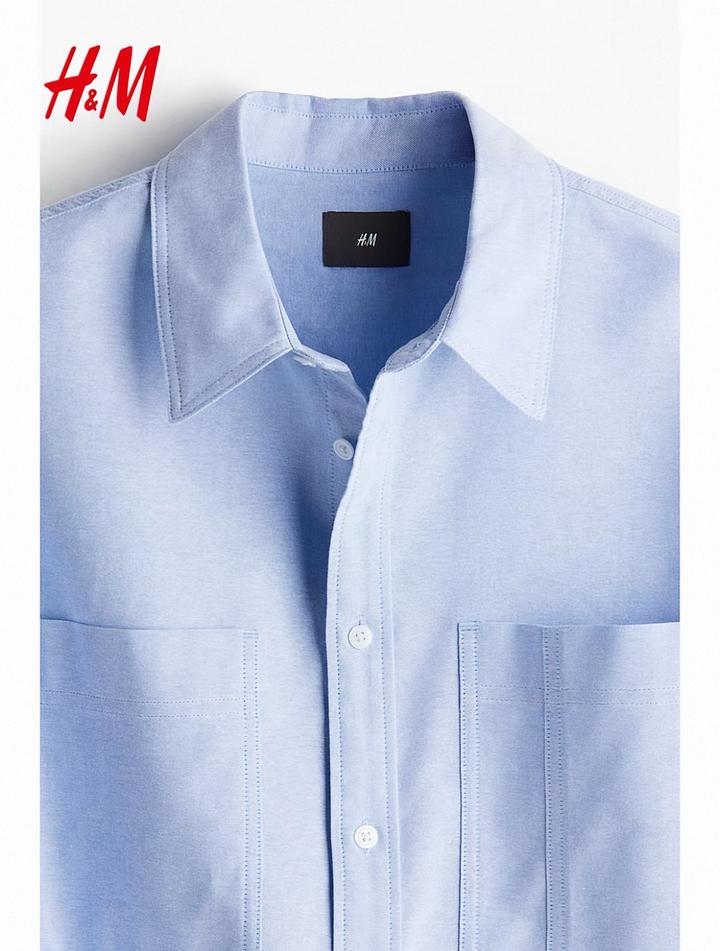 Новая рубашка H&M для мужчин.