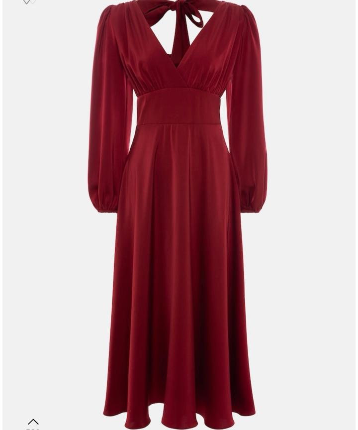 Бордовое платье от Lichi