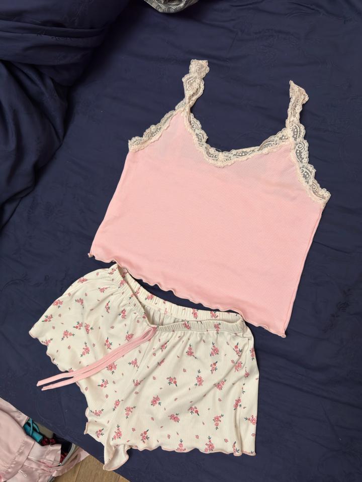 Пижама комплект шорты и топ