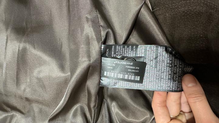 Пиджак zara натуральная замша