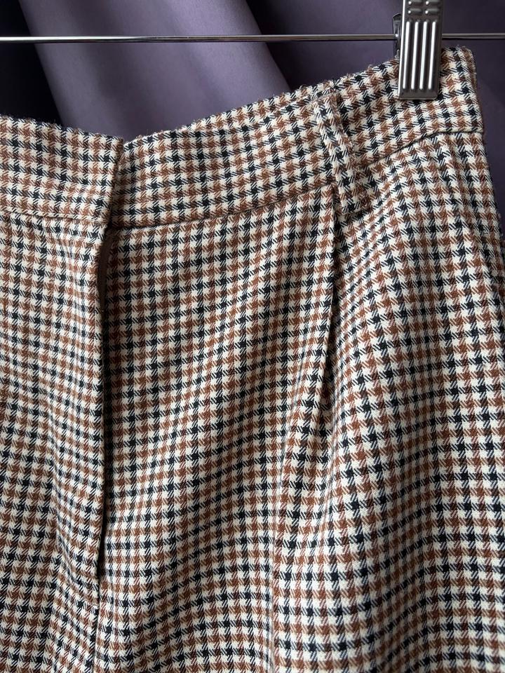 Брюки в клетку