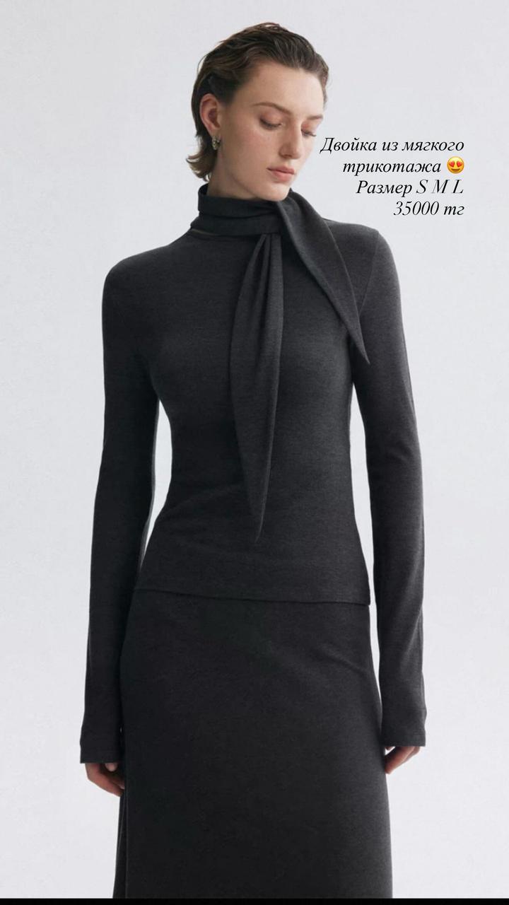 Двойка из трикотажа новая