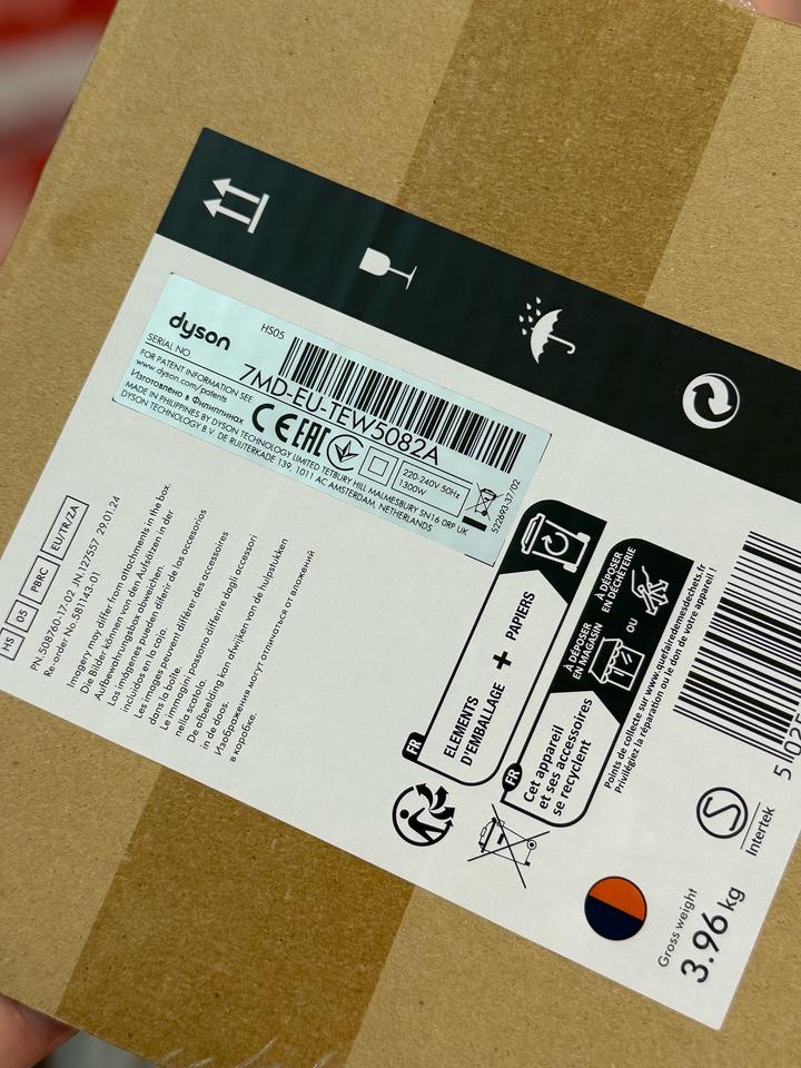 Dyson airwrap complete long volumise