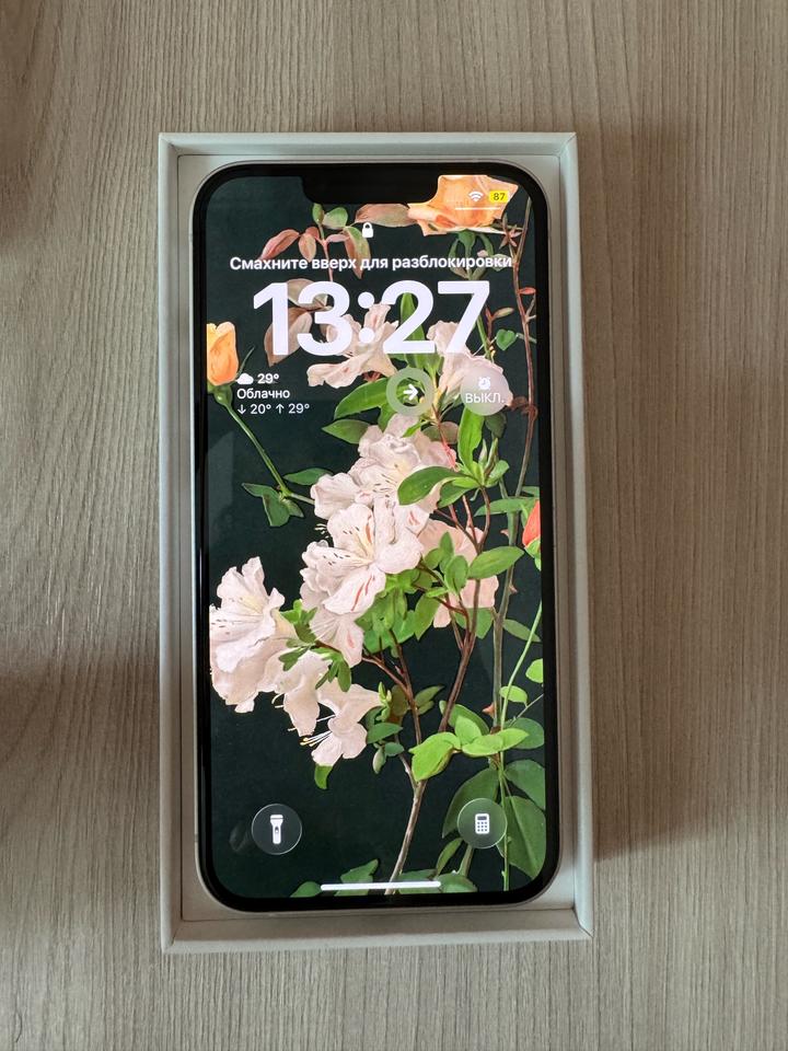 iPhone 13 256gb Starlight Dual SIM